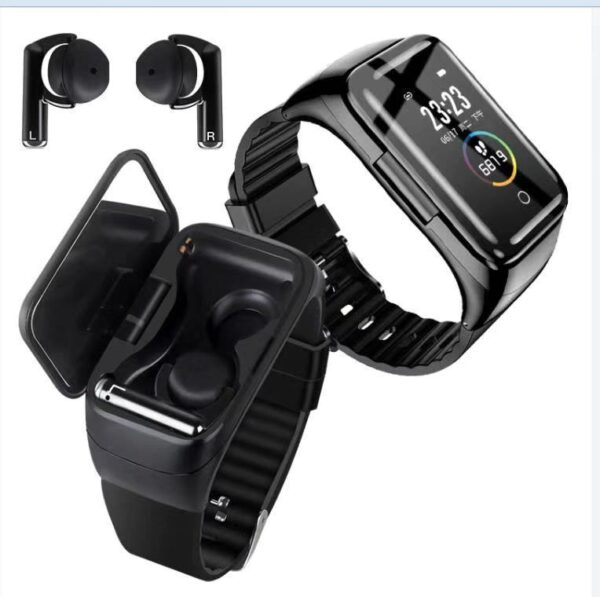 Wireless Bluetooth Headset Smart Watch Screen Waterproof - Image 5