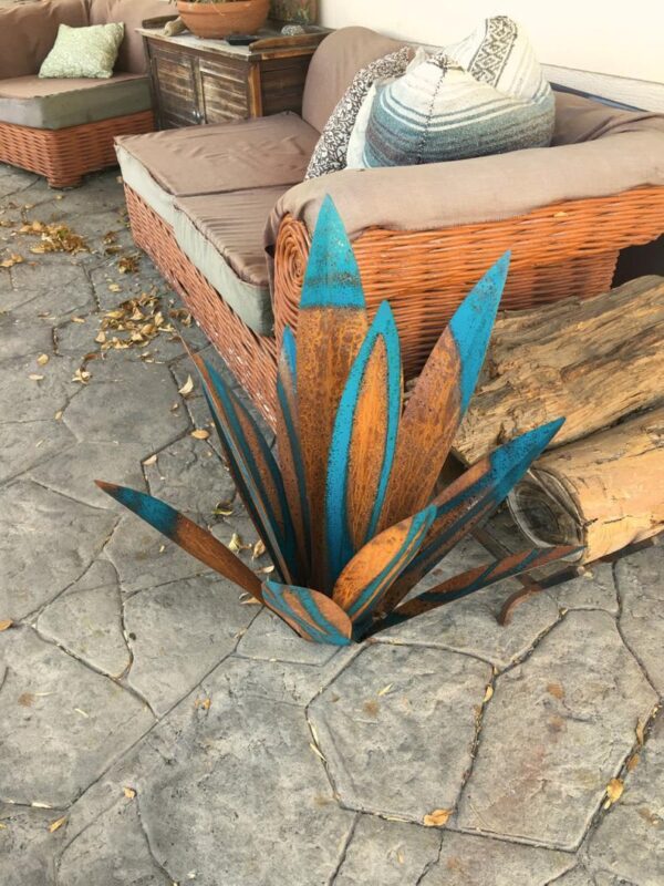 New Cross-Border Iron Art Agave Plant Ornaments Agave Garden Ornaments - Image 7