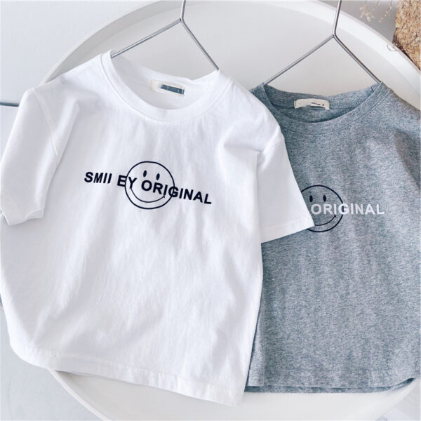 Xiaojiejia Children"s Clothing Boys" Summer Clothing New Boys" T-shirt Summer Children"s Short Sleeve Baby Half Sleeve Top - Image 3