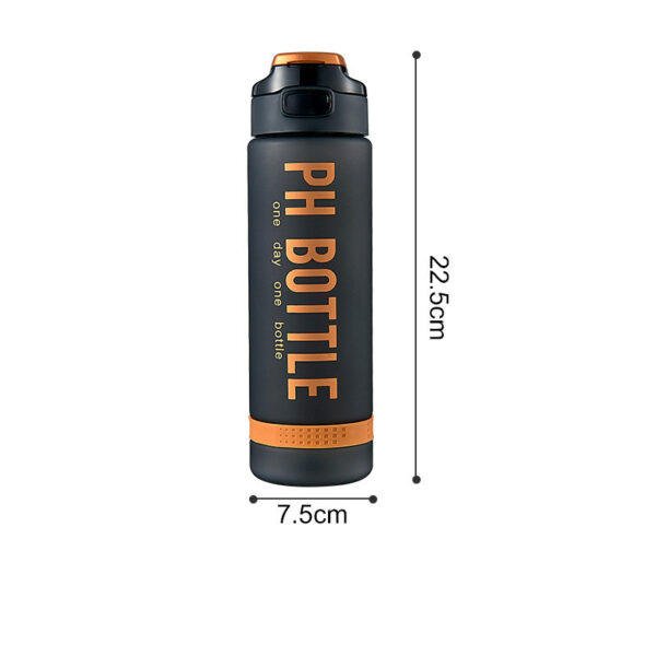 Men's Portable Large Capacity Plastic Water Bottle - Image 3