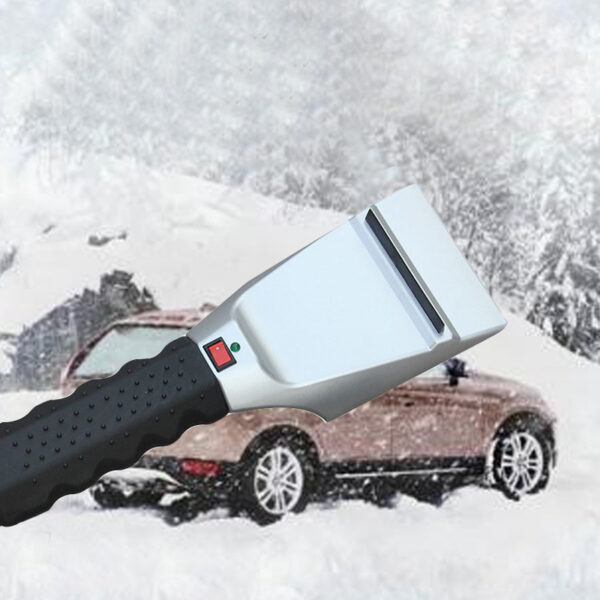 Heatable snow removal shovel for vehicle - Image 8