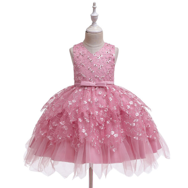 Clothing Baby Girls Middle And Small Children Kindergarten Dresses - Image 10