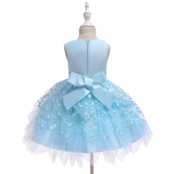 Clothing Baby Girls Middle And Small Children Kindergarten Dresses - Image 3