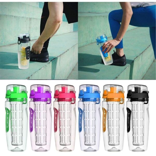 1000ml Water Fruit Bottle BPA Free Plastic Sport Fruit Infuser Water Bottles With Infuser Juice Shaker Drink Bottle Of Water - Image 10