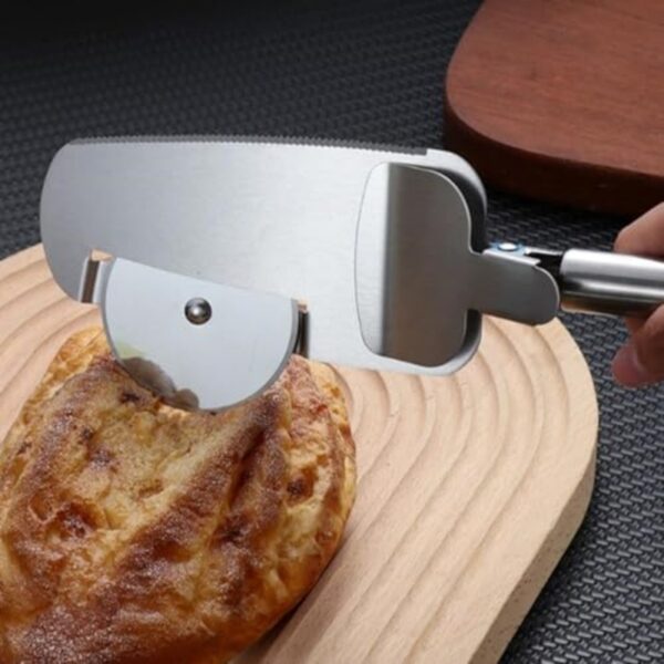 3-in-1 Pizza Cutter With Hanging Holes Labor-Saving Durable Rolling Cutter For Kitchen Cooking Kitchen Gadgets - Image 3