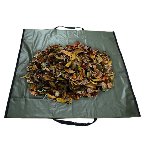 Garden Leaf Storage Outdoor Lawn Yard Waste Tarpaulin Container Recyclable Heavy Duty Garden Tote Garbage Bags - Image 7