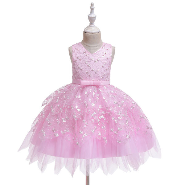 Clothing Baby Girls Middle And Small Children Kindergarten Dresses - Image 7